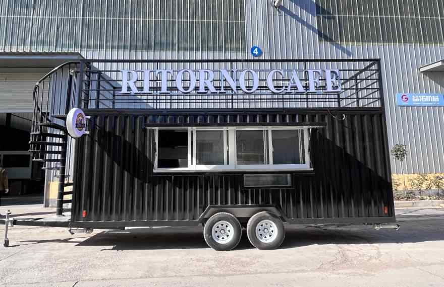 Container Food Trailer